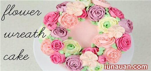 Những kiểu trang trí bánh gato hoa hồng vừa đẹp vừa dễ !
