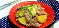 Cách làm món thịt thăn xào khoai tây cực đơn giản ngon cơm !