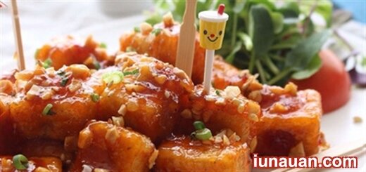 Cách làm món đậu phụ chiên sốt chua ngọt cực ngon miệng theo phong cách Hàn Quốc !