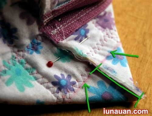 Ảnh minh họa 7 - Tự tay may ví đựng mỹ phẩm xinh xinh iu iu cực kỳ đơn giản !