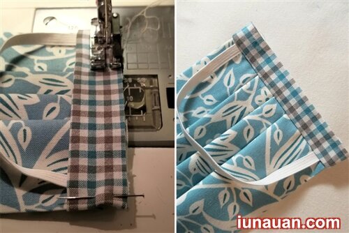 Ảnh minh họa 15 - Hướng dẫn cách tự may khẩu trang vải cực đơn giản !