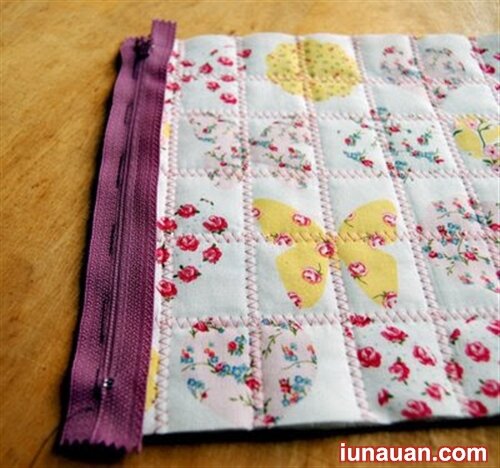 Ảnh minh họa 5 - Tự tay may ví đựng mỹ phẩm xinh xinh iu iu cực kỳ đơn giản !