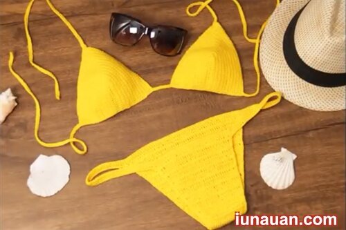 Ảnh minh họa 9 - Cá tính với bộ bikini tự móc bằng len !