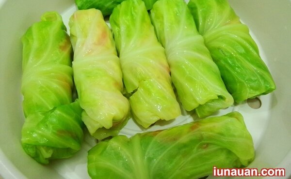 Ảnh minh họa 8 - Cách làm món bắp cải cuộn chay thơm ngon, thanh mát !